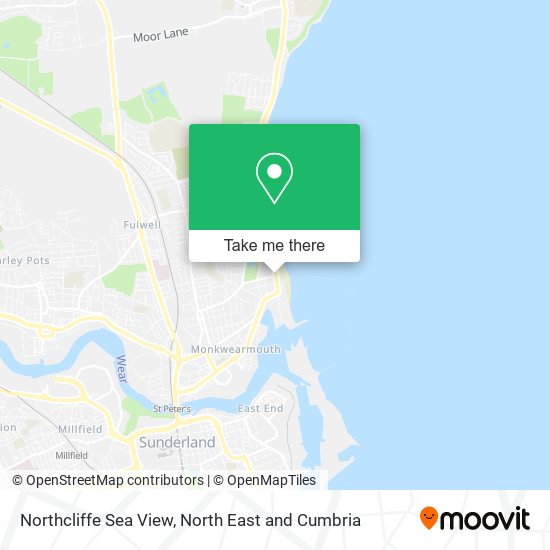 Northcliffe Sea View map