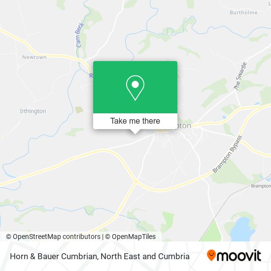 Horn & Bauer Cumbrian map