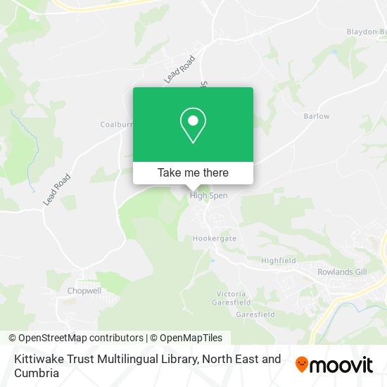 Kittiwake Trust Multilingual Library map