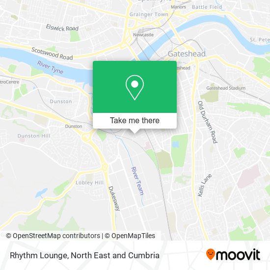 Rhythm Lounge map