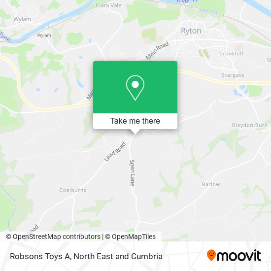Robsons Toys A map