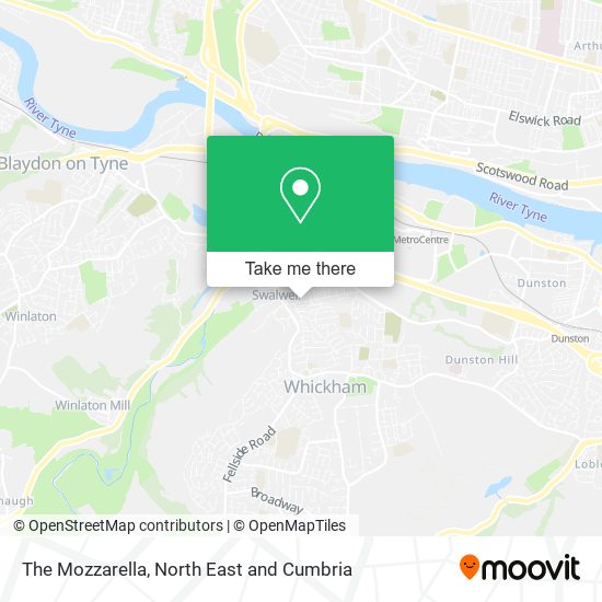 The Mozzarella map