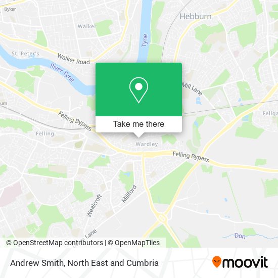Andrew Smith map
