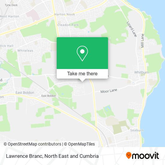Lawrence Branc map