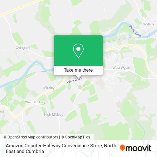 Amazon Counter-Halfway Convenience Store map