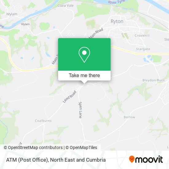 ATM (Post Office) map