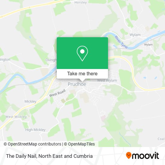 The Daily Nail map