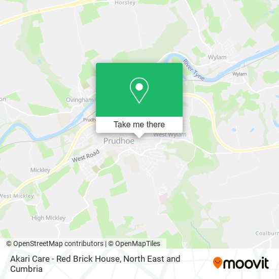 Akari Care - Red Brick House map