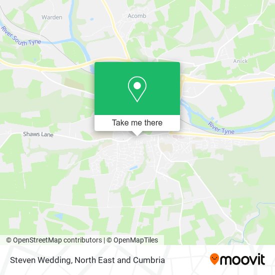 Steven Wedding map