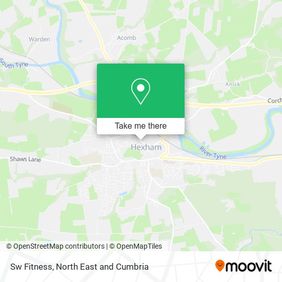 Sw Fitness map