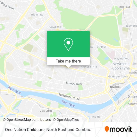 One Nation Childcare map