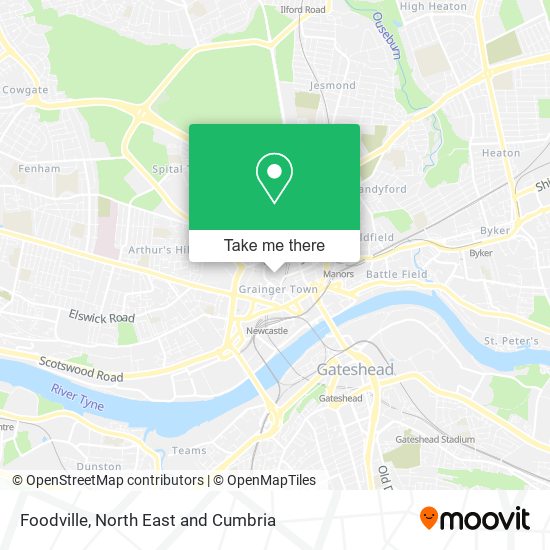 Foodville map