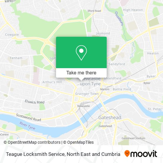 Teague Locksmith Service map