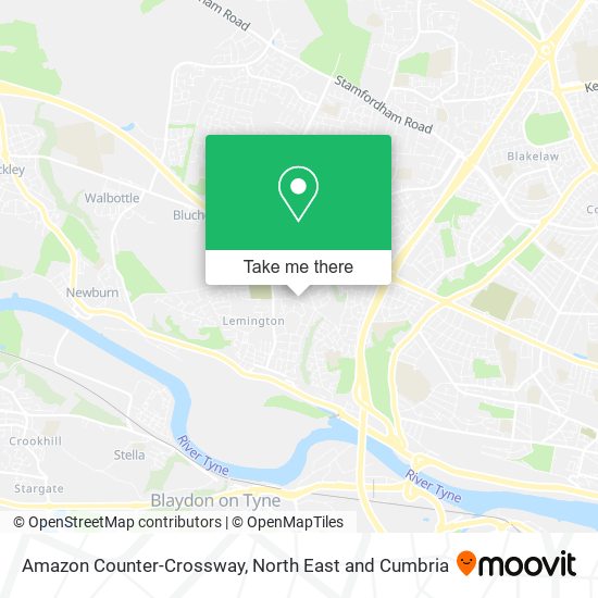 Amazon Counter-Crossway map