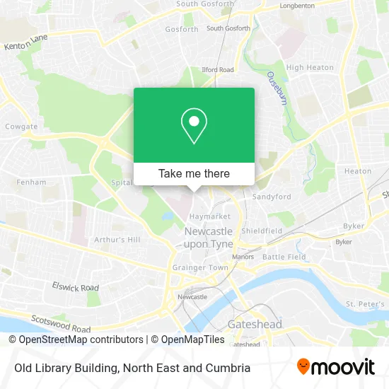 Old Library Building map