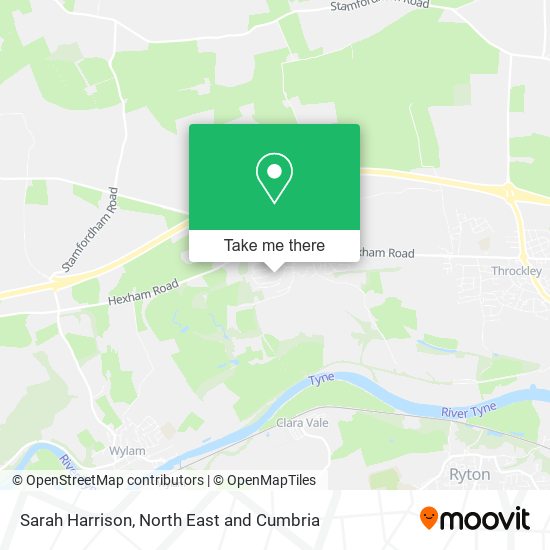 Sarah Harrison map