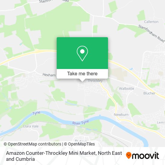 Amazon Counter-Throckley Mini Market map