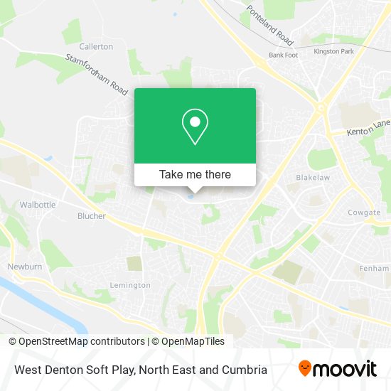 West Denton Soft Play map