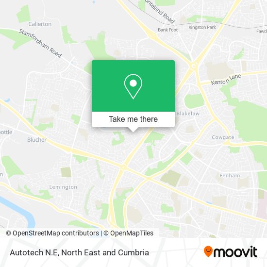 Autotech N.E map