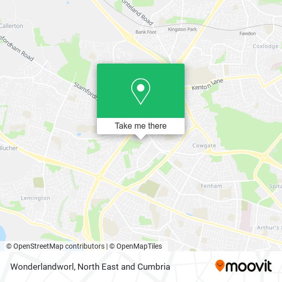 Wonderlandworl map