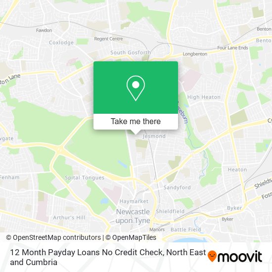 12 Month Payday Loans No Credit Check map