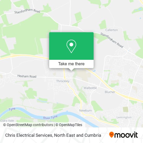 Chris Electrical Services map
