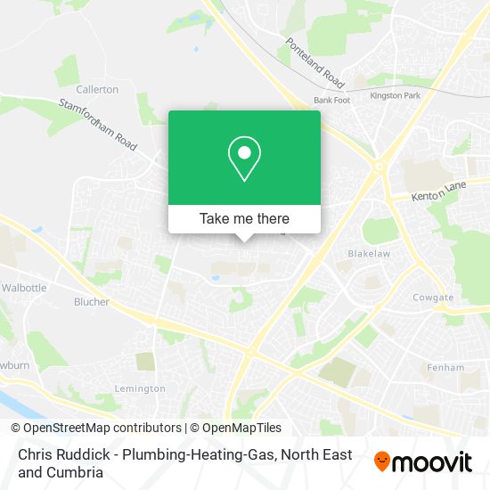 Chris Ruddick - Plumbing-Heating-Gas map