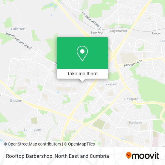 Rooftop Barbershop map