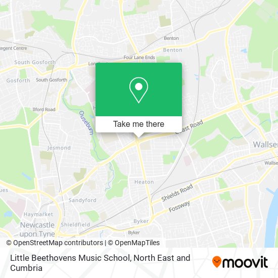 Little Beethovens Music School map