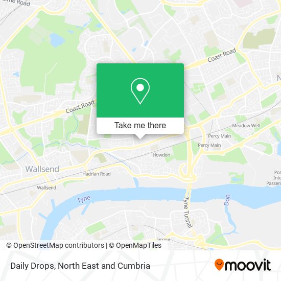 Daily Drops map