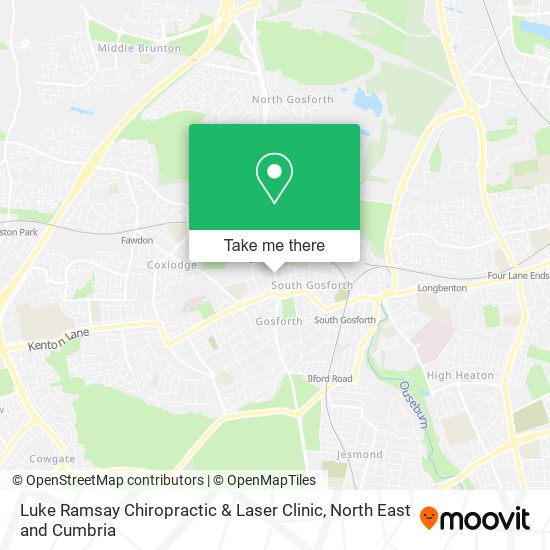 Luke Ramsay Chiropractic & Laser Clinic map