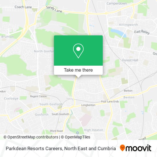 Parkdean Resorts Careers map