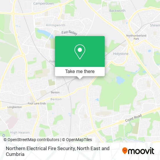 Northern Electrical Fire Security map