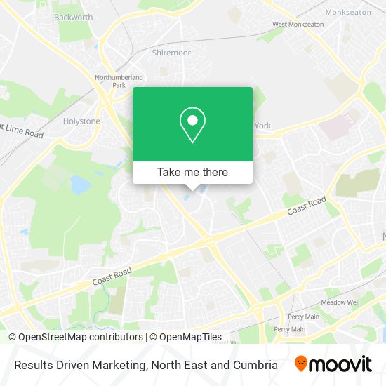 Results Driven Marketing map