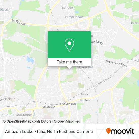 Amazon Locker-Taha map