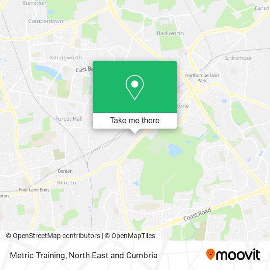 Metric Training map