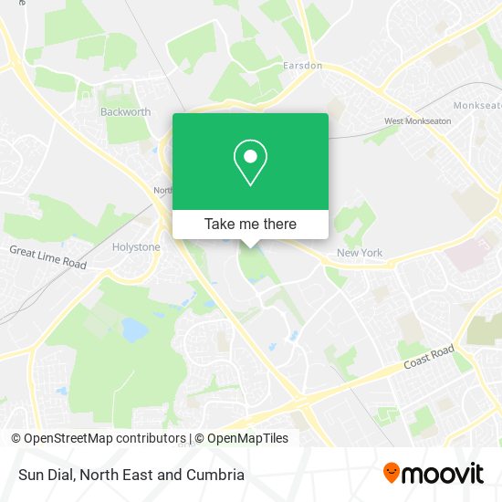 Sun Dial map