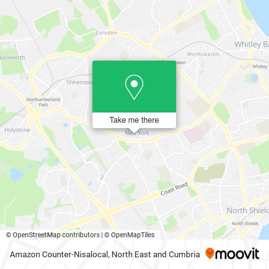 Amazon Counter-Nisalocal map