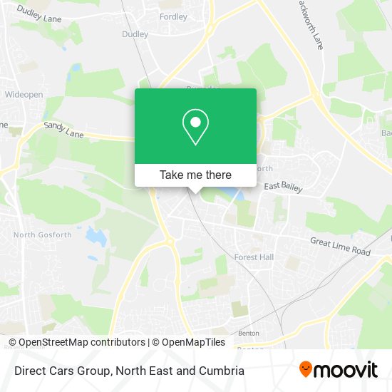 Direct Cars Group map