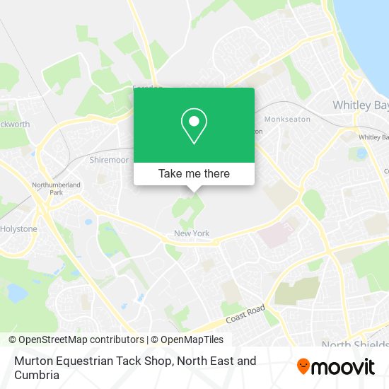Murton Equestrian Tack Shop map