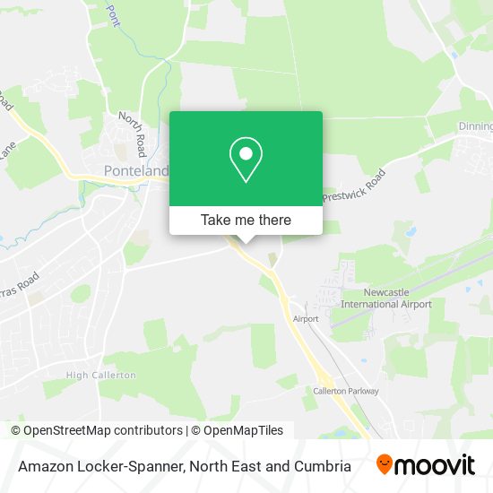 Amazon Locker-Spanner map