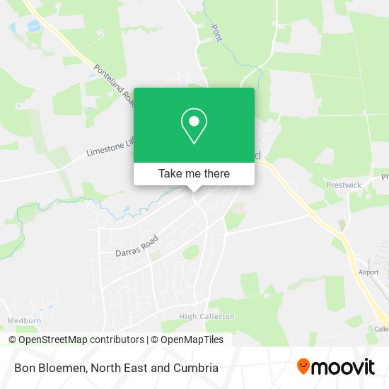 Bon Bloemen map