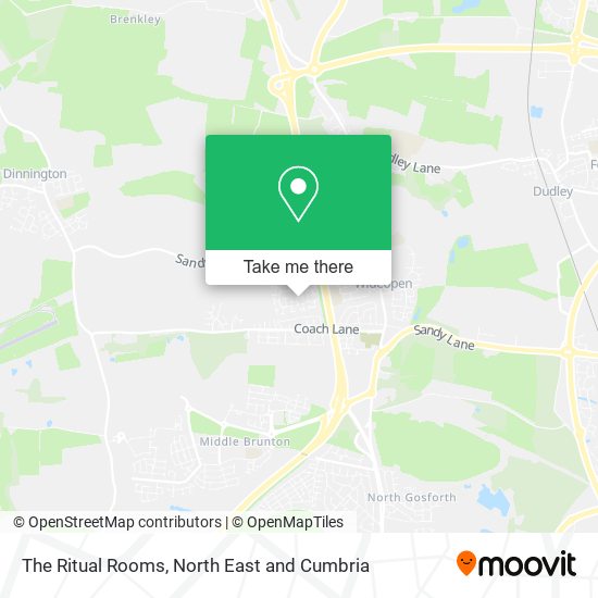 The Ritual Rooms map