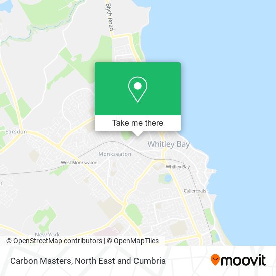 Carbon Masters map