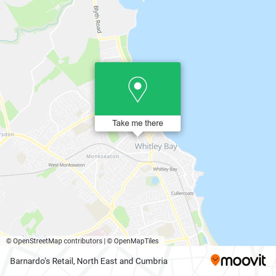 Barnardo's Retail map