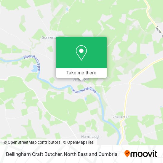 Bellingham Craft Butcher map
