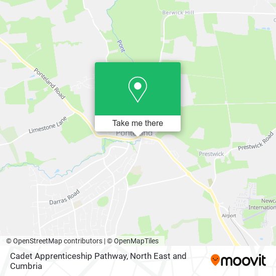 Cadet Apprenticeship Pathway map