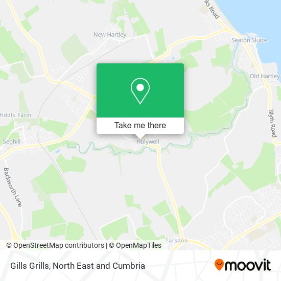 Gills Grills map