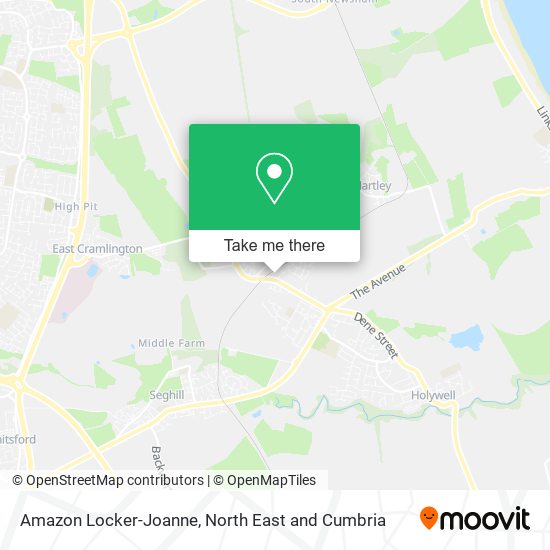 Amazon Locker-Joanne map