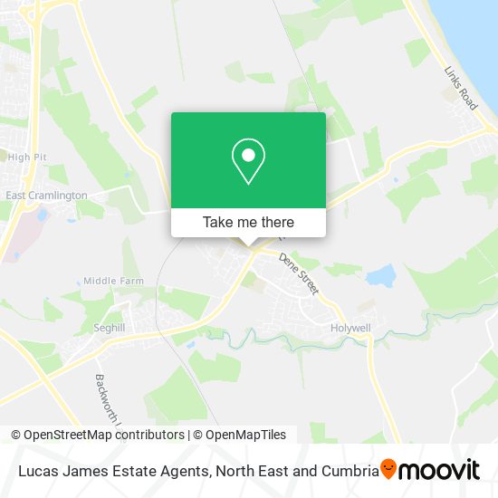 Lucas James Estate Agents map